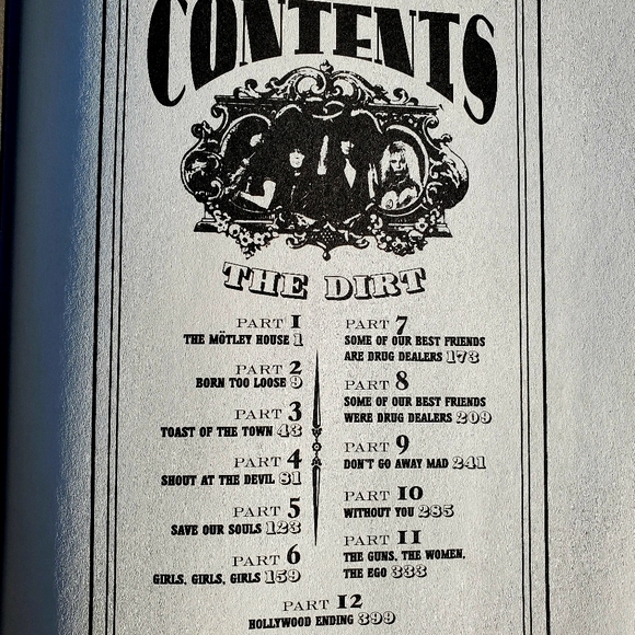 Motley Crue The Dirt : Confessions of the World's Most Notorious Rock Band Book - Picture 11 of 16